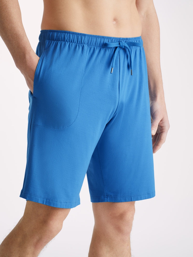 Men's Lounge Shorts Basel Micro Modal Stretch Ocean - 2