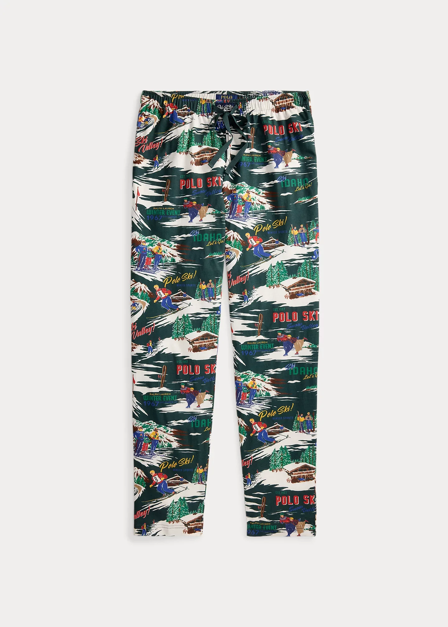Print Jersey Pajama Pant - 1