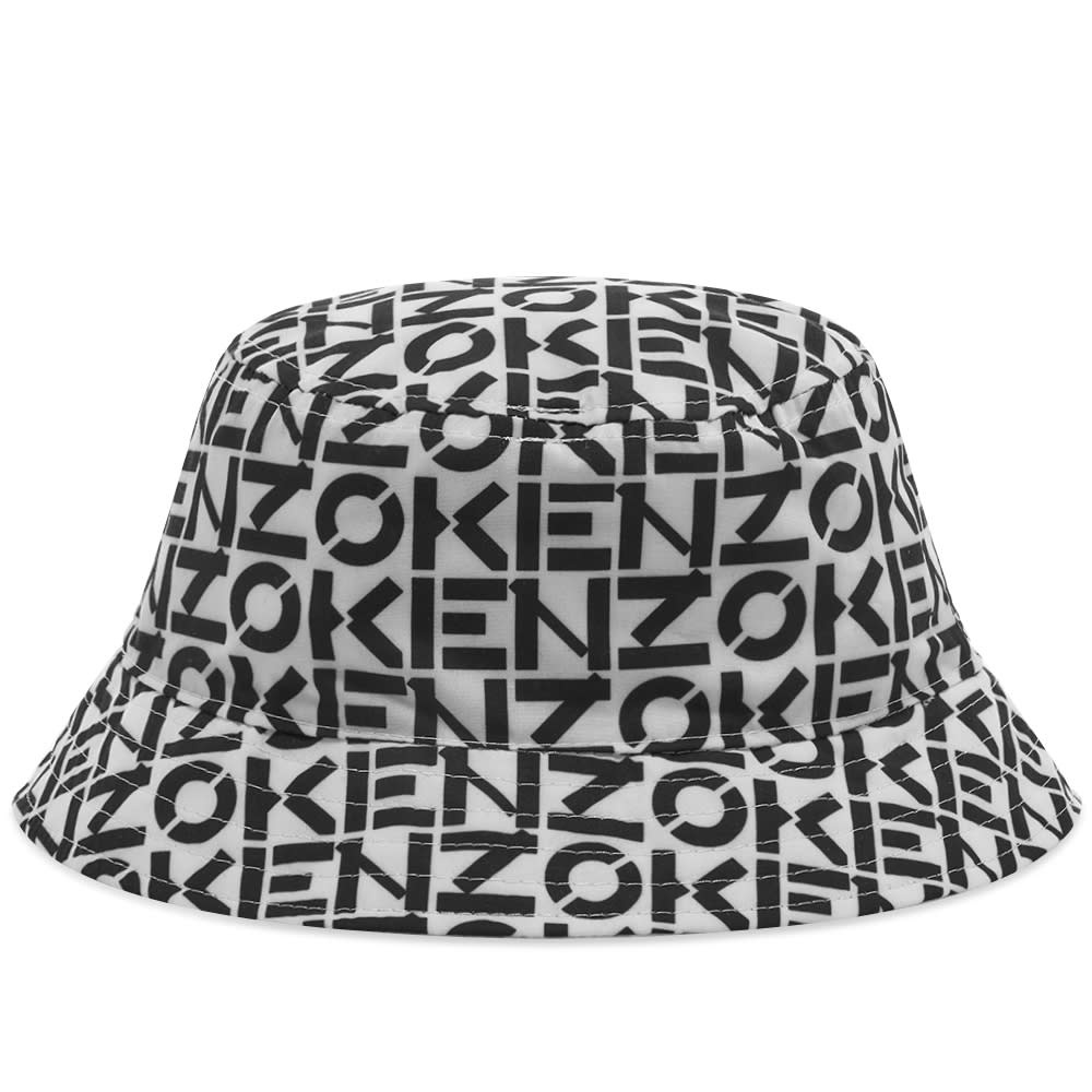 Kenzo Reversible K Logo Bucket Hat - 1