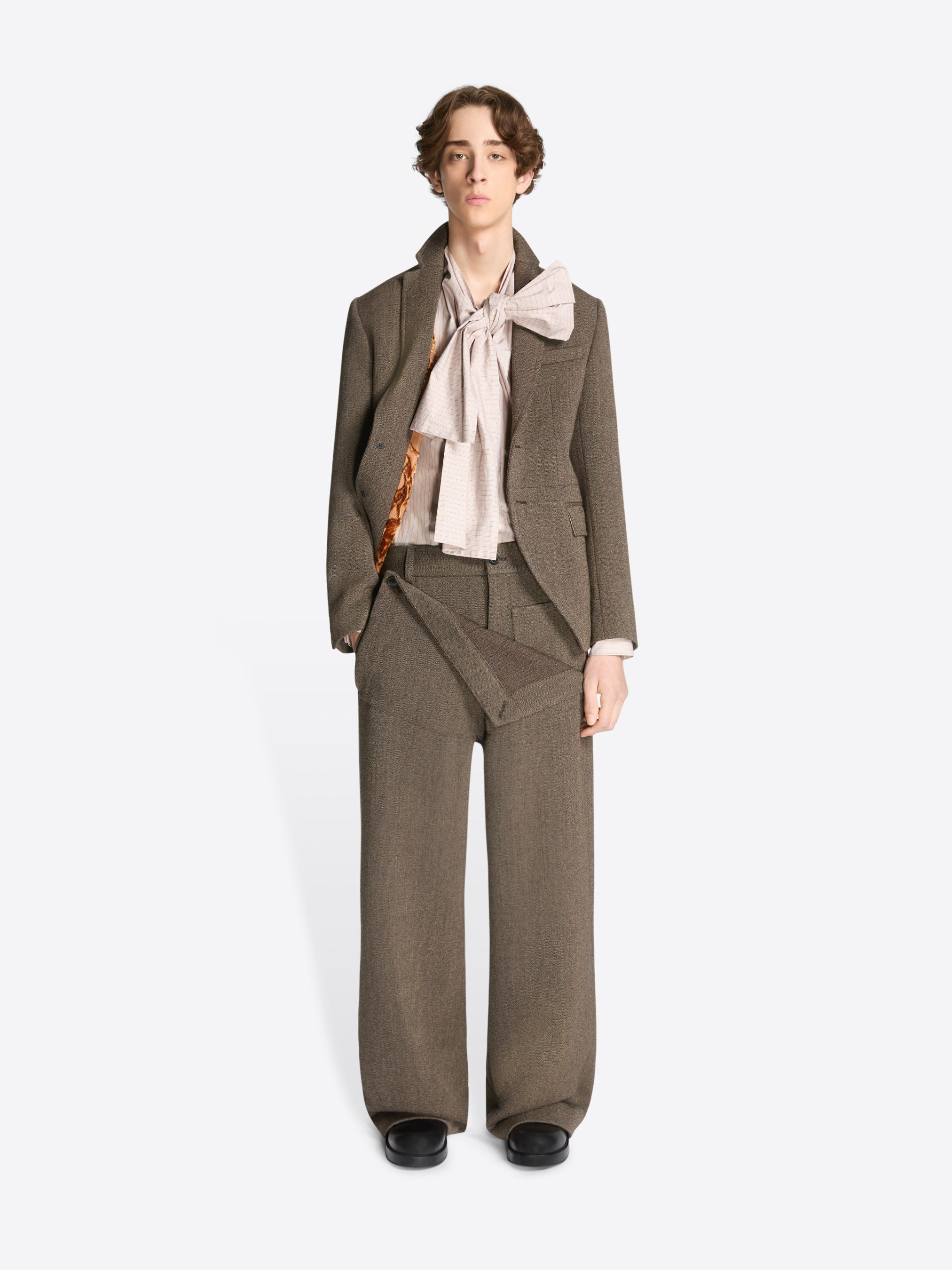 CROPPED SUIT JACKET - 2