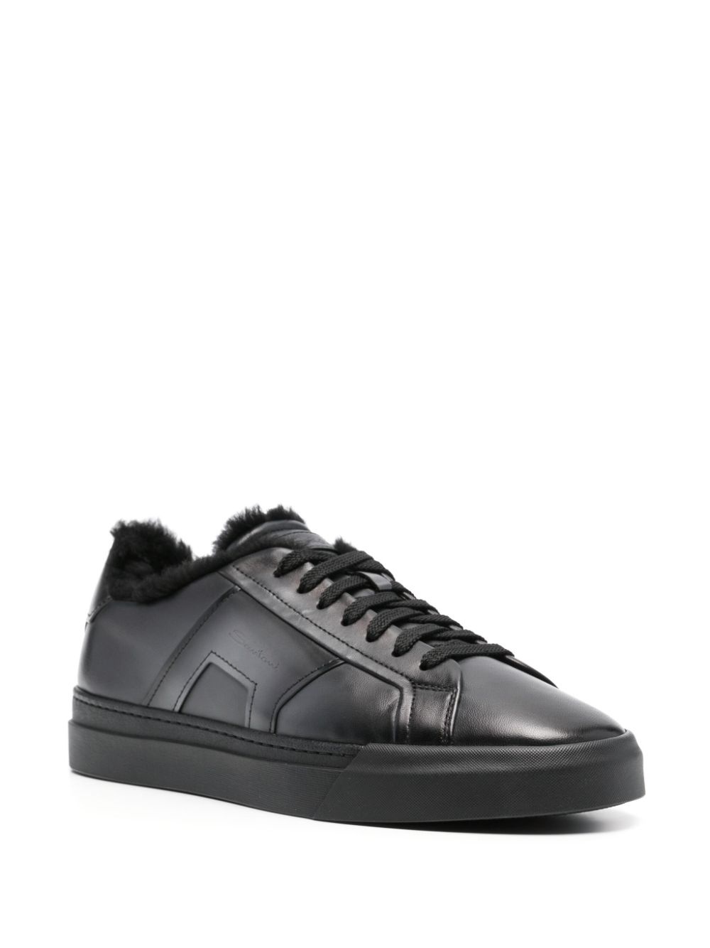 leather sneakers - 2