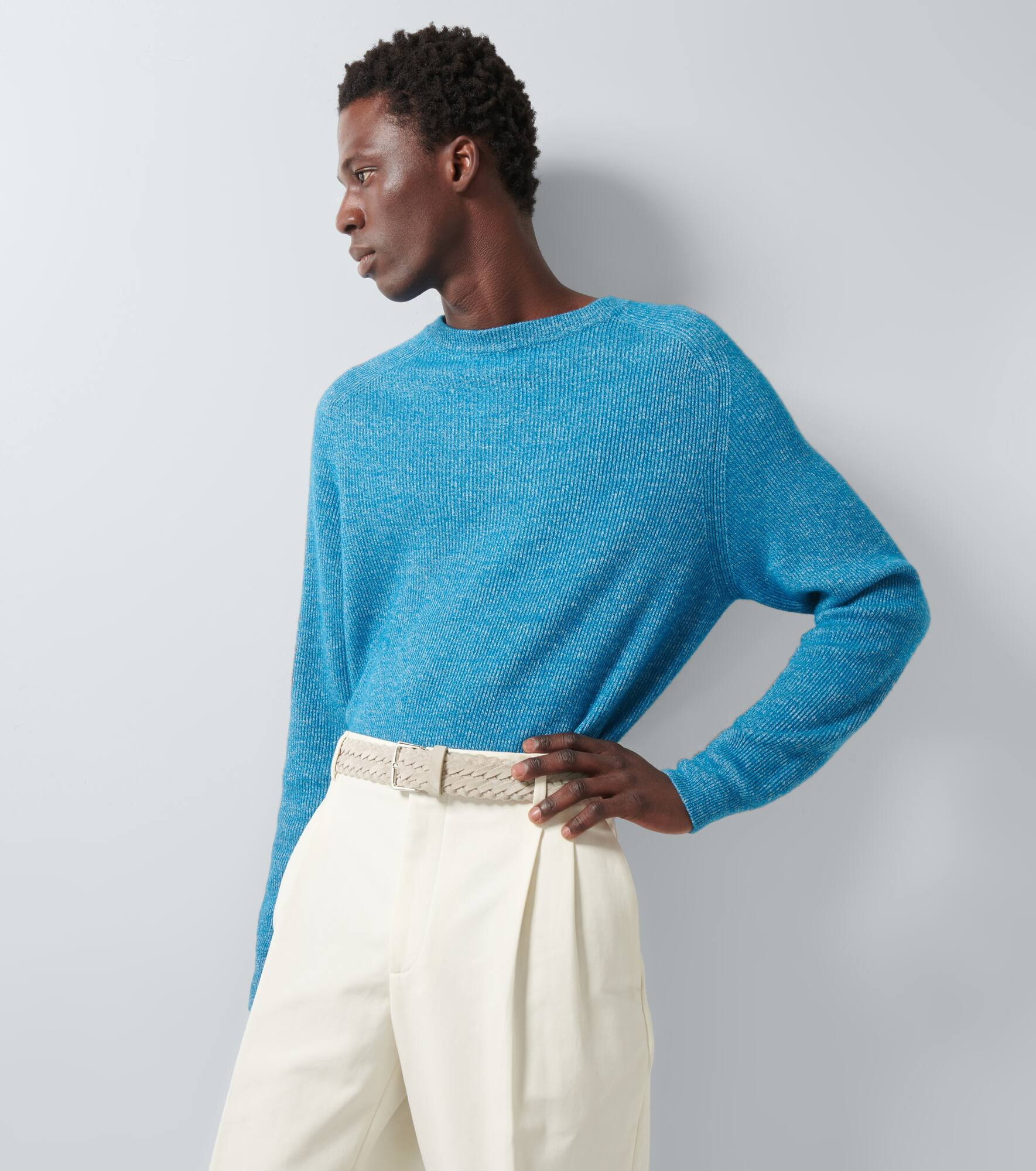 Woven suede belt - 2