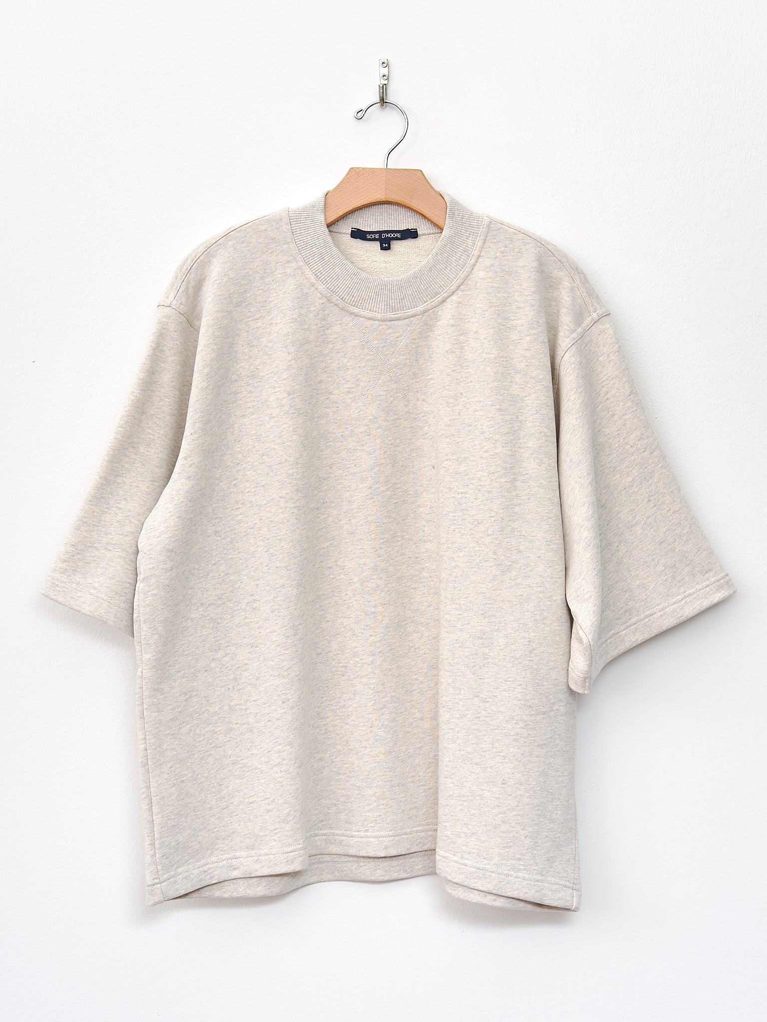 Thebe Sweatshirt - Pearl Melange - 1