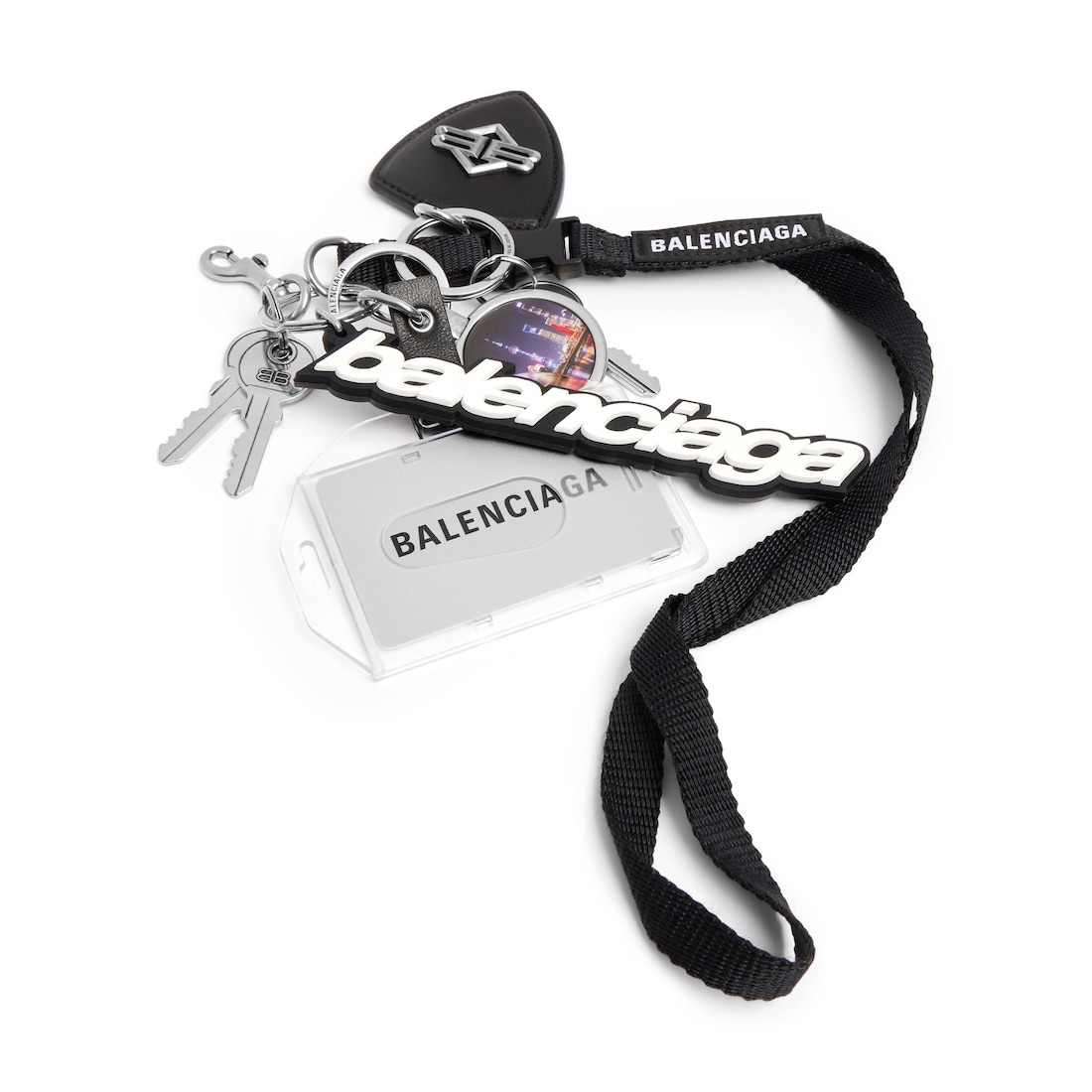 Men's Keychain Badge Full Charms in Multicolor - 2