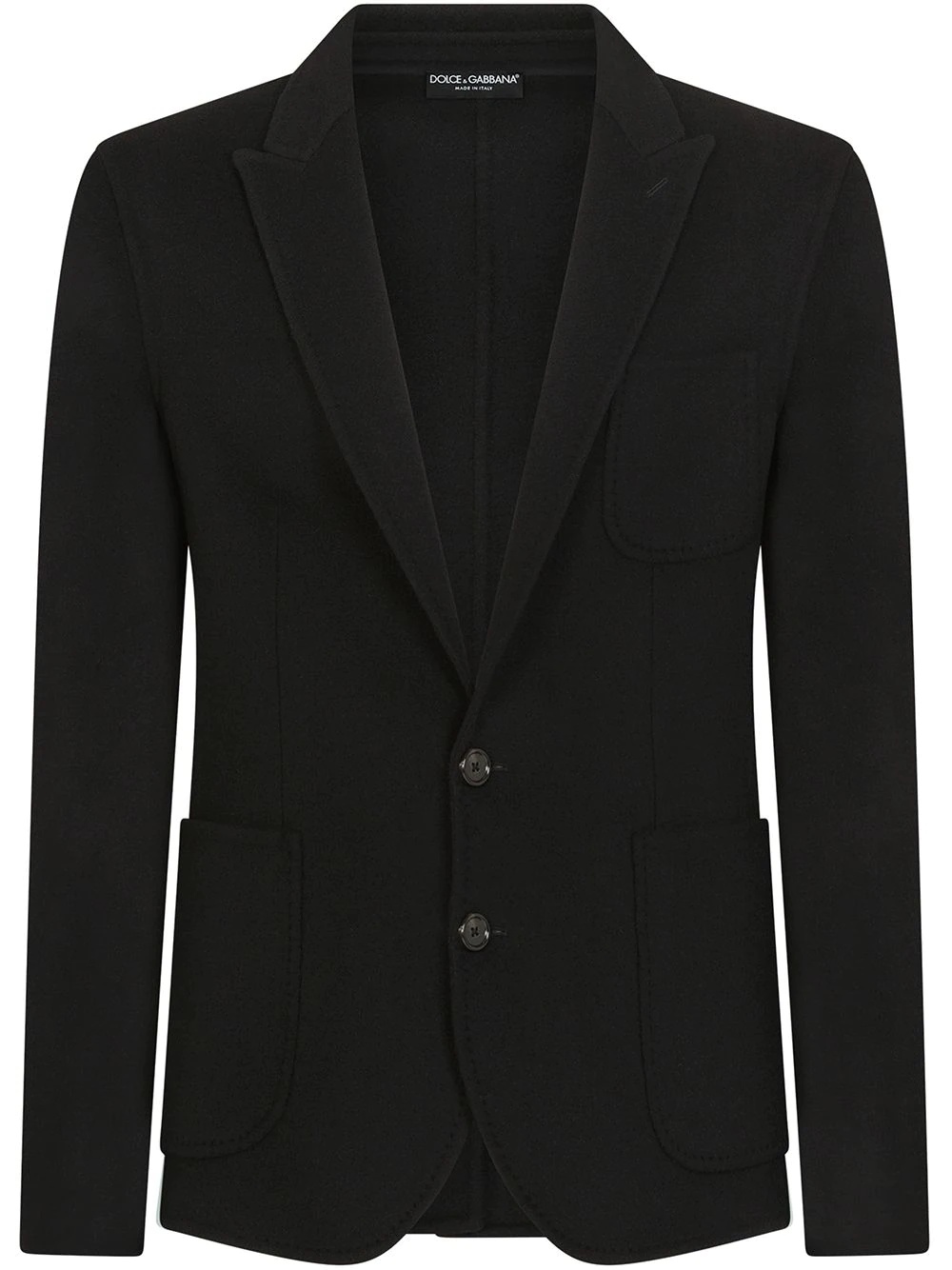 peak-lapel blazer jacket - 1