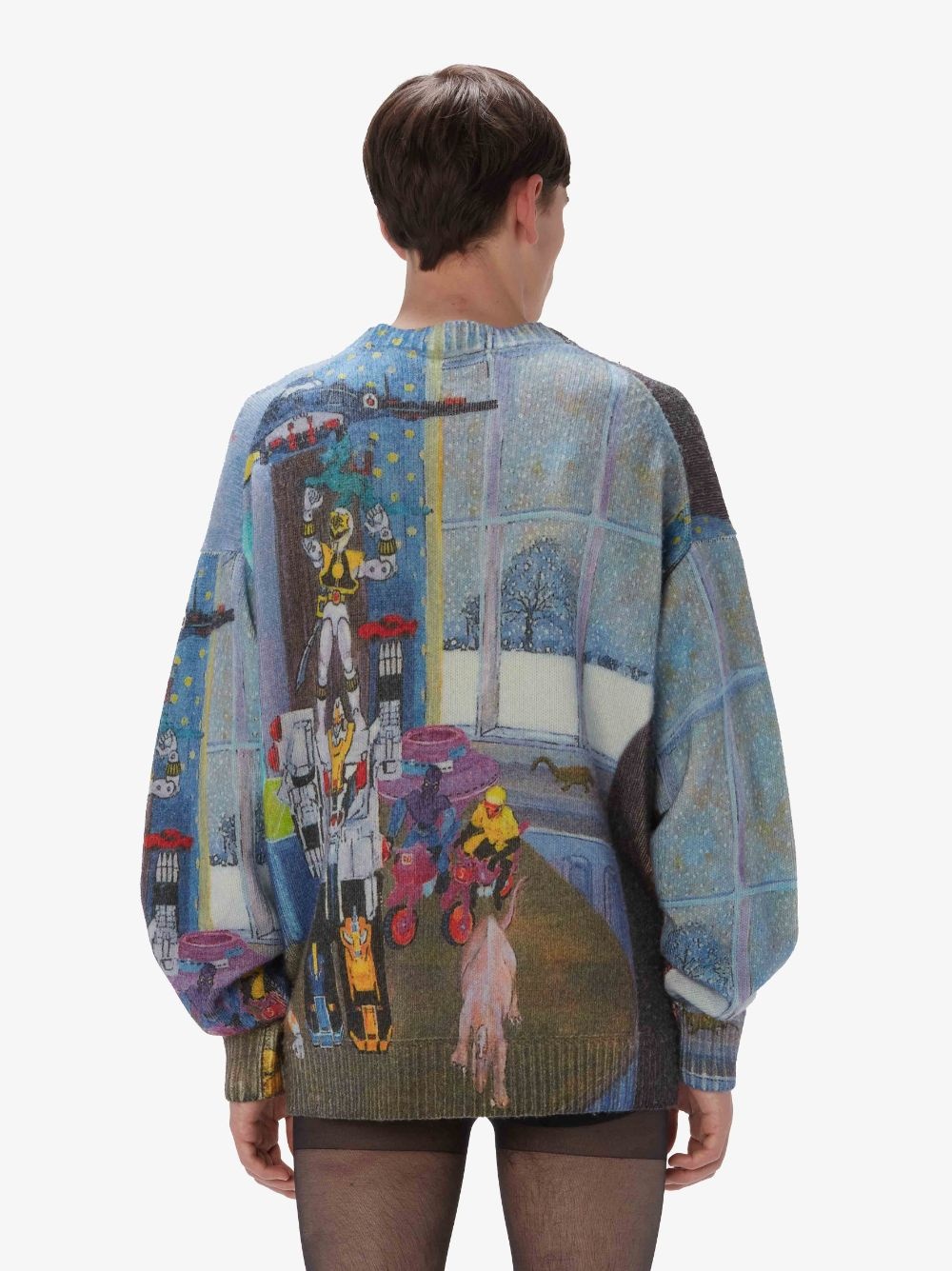 PRINTED SWEATER - 3