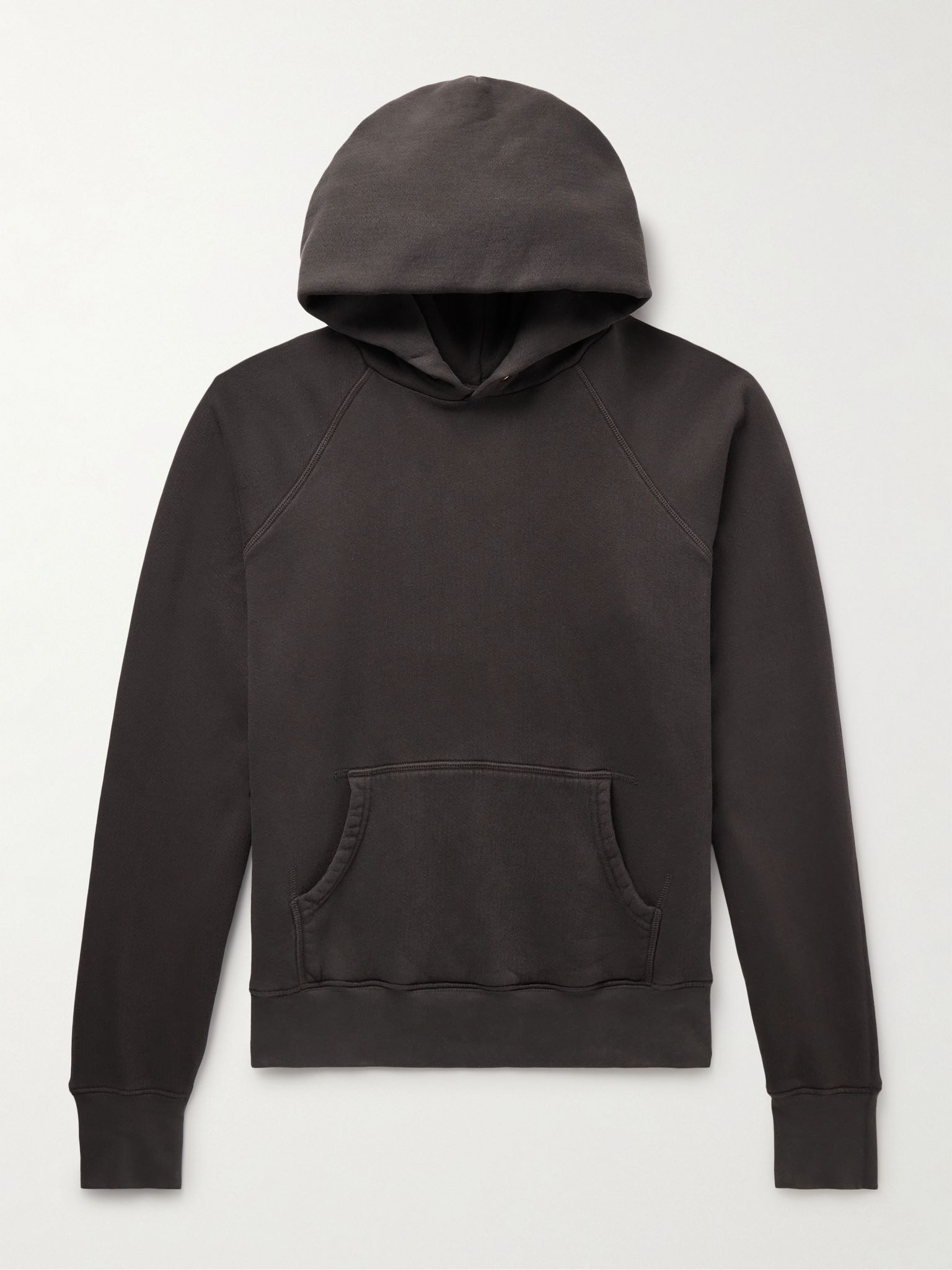 Cotton-Jersey Hoodie Dark gray - 1