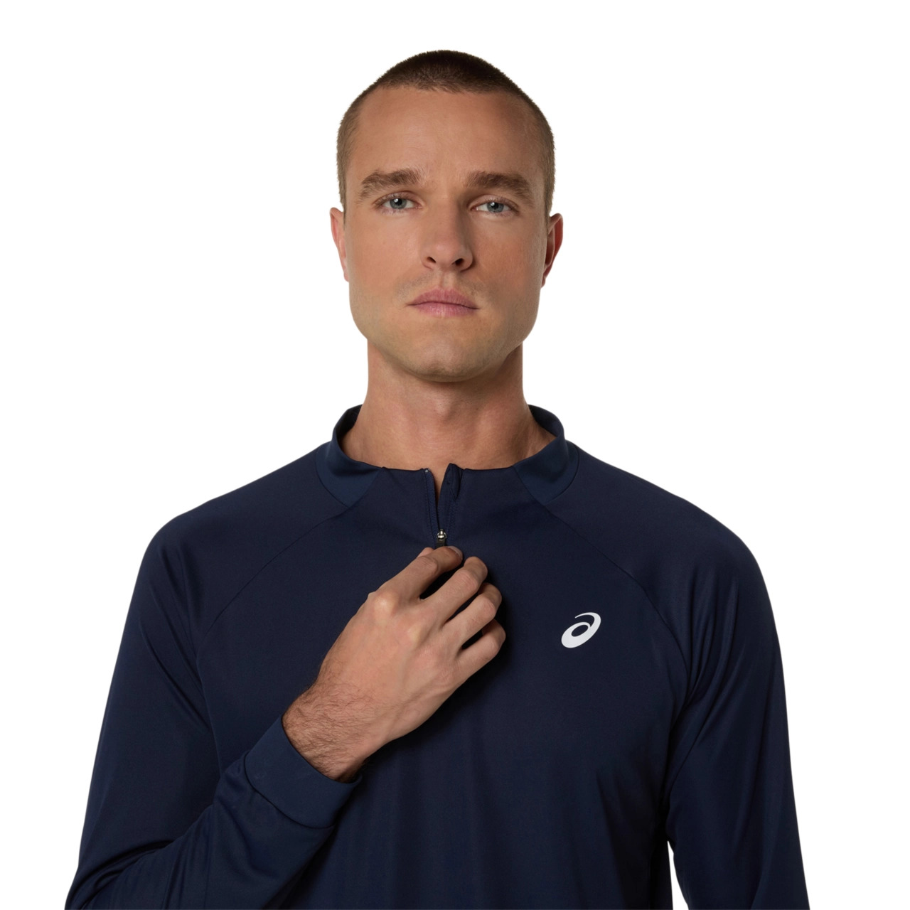 MATCH LONG SLEEVE 1/2 ZIP TOP - 4