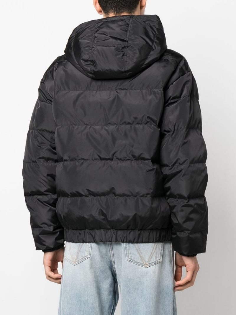 logo-patch down puffer jacket 4