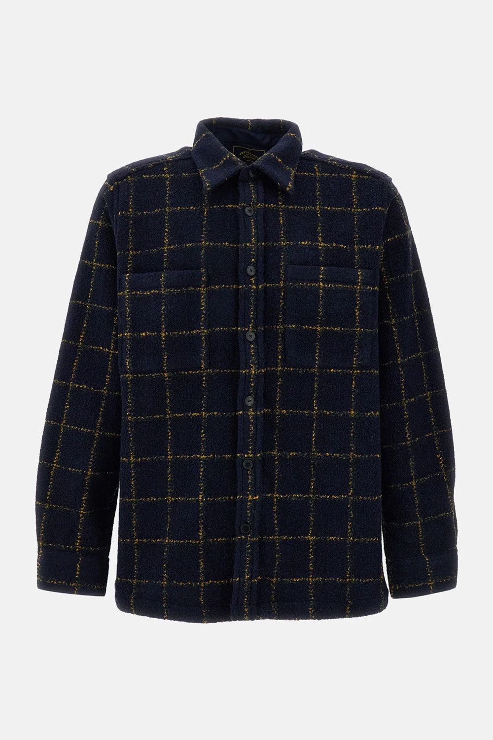 CHECKED SHIRT WITH PLAID - 1