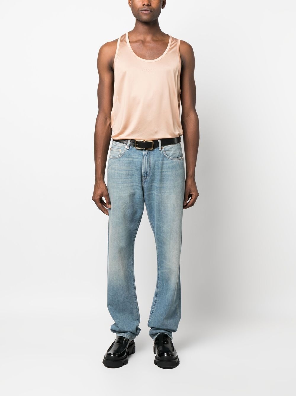 straight-leg cut denim jeans - 2