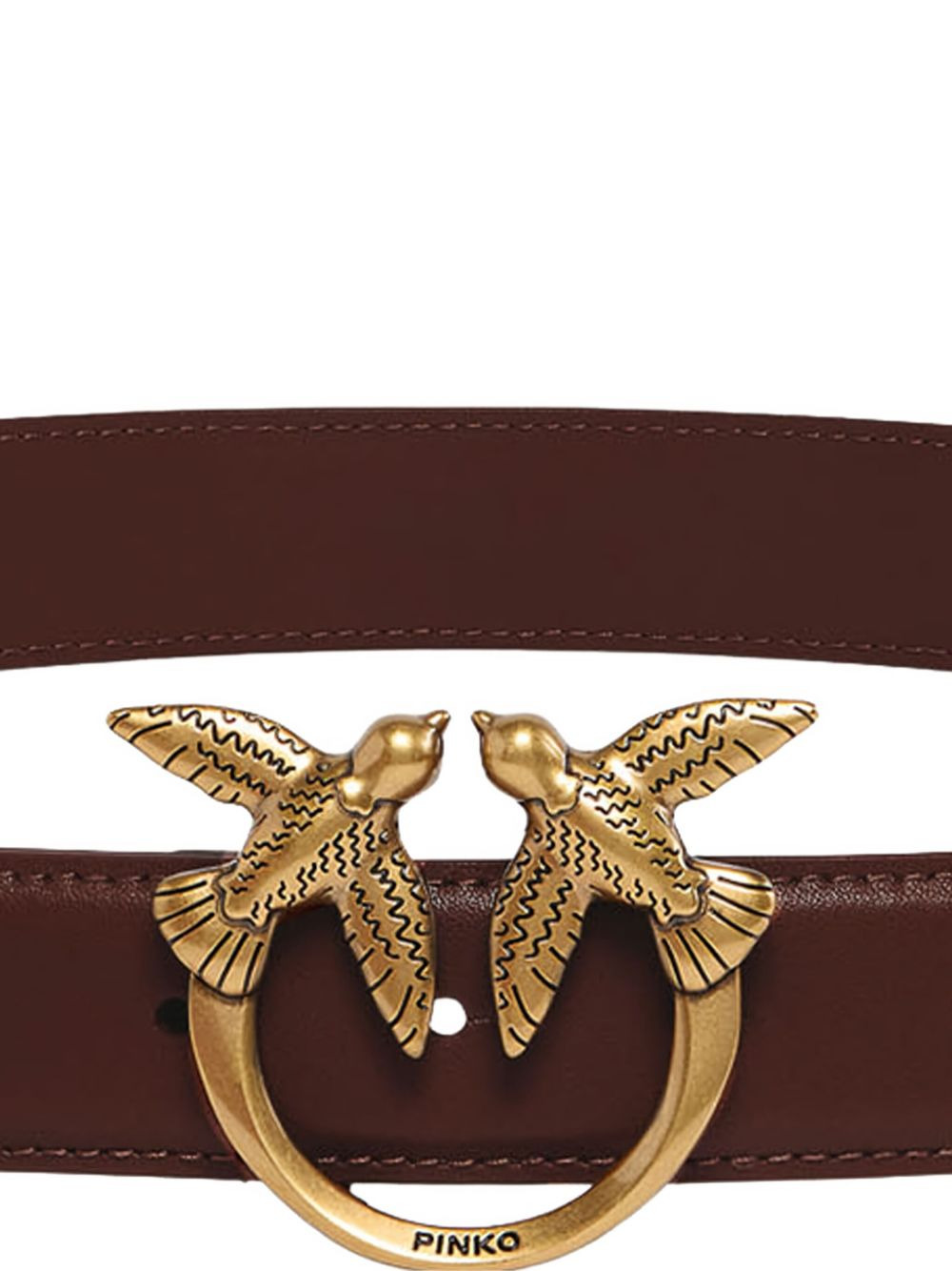 Love Birds leather belt - 2