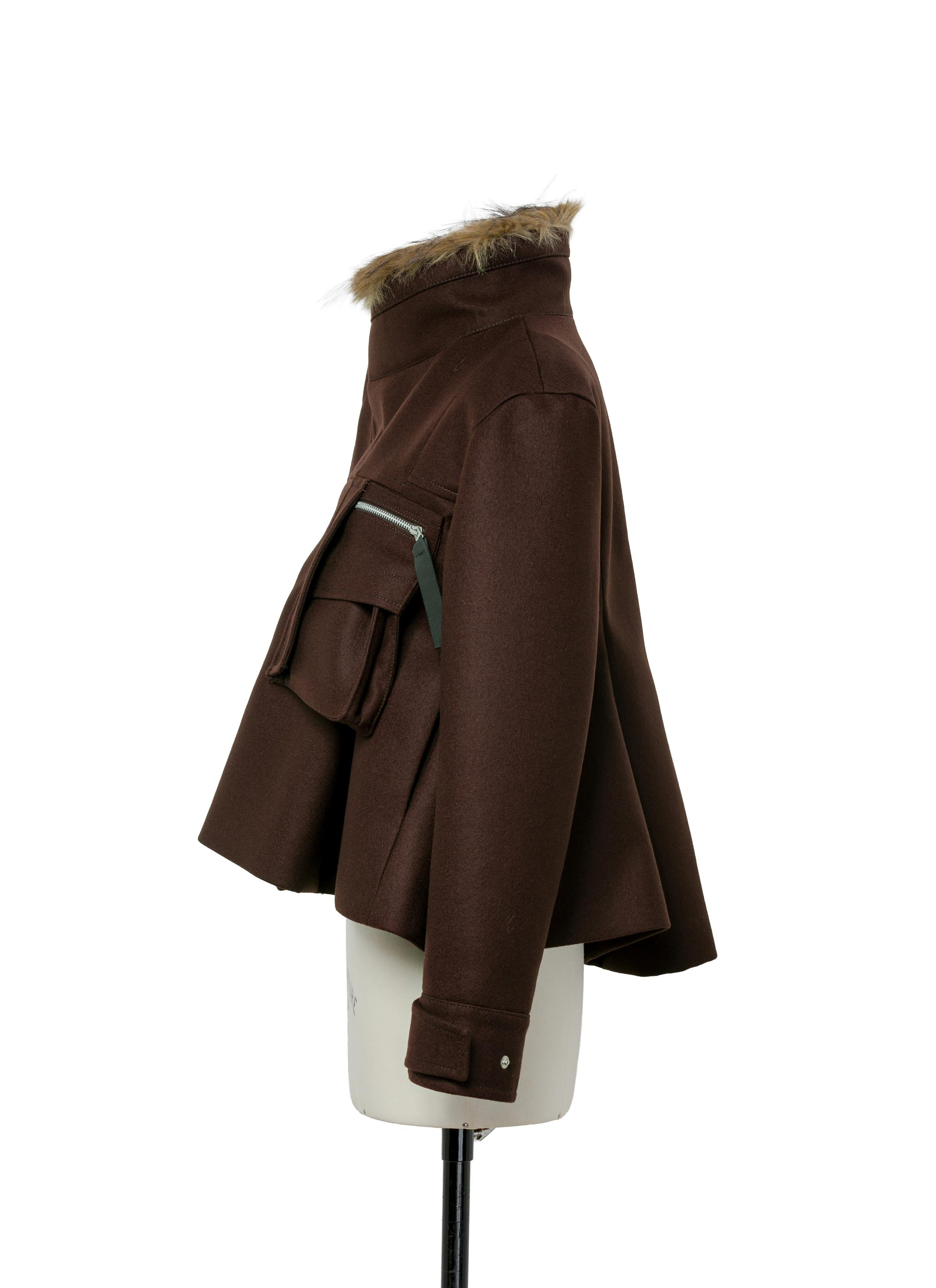 Wool Melton Blouson - 3
