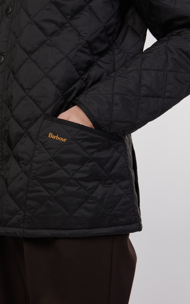 QUILTED JACKET HERITAGE LIDDESDALE BLACK - 7