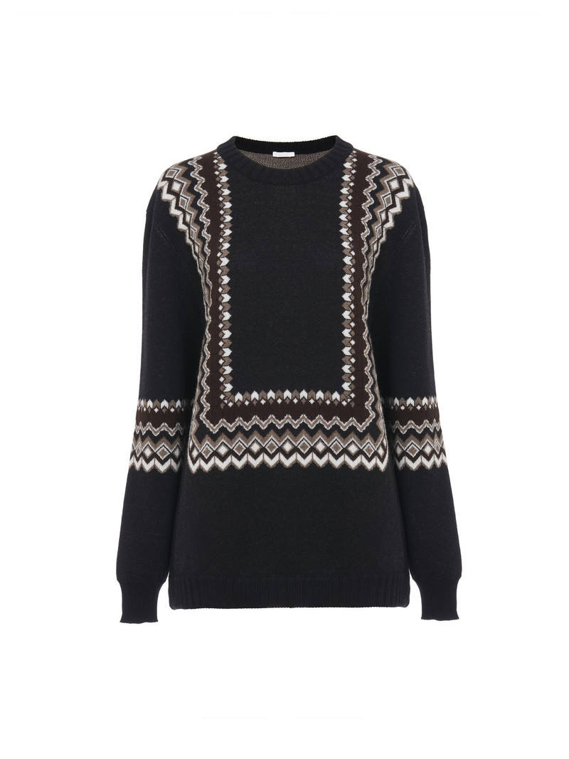 GENEROUS CREW-NECK SWEATER - 1