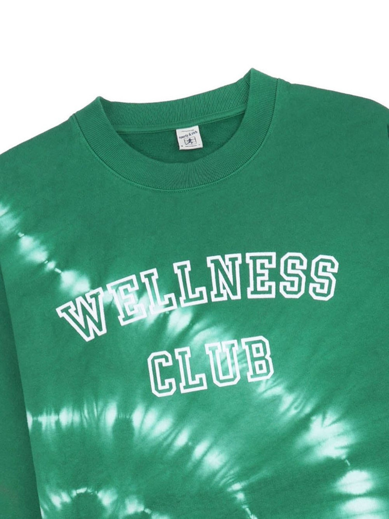 Sporty & Rich Wellness Club crew-neck sweatshirt outlook
