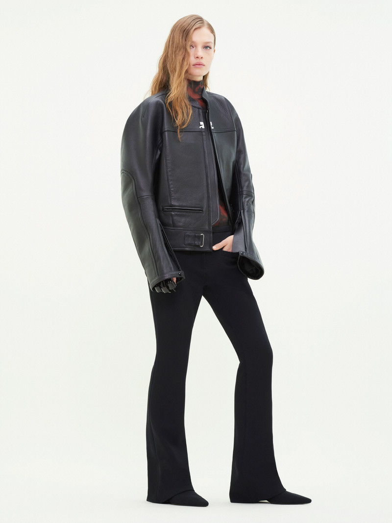 SCUBA LEATHER BIKER JACKET 5