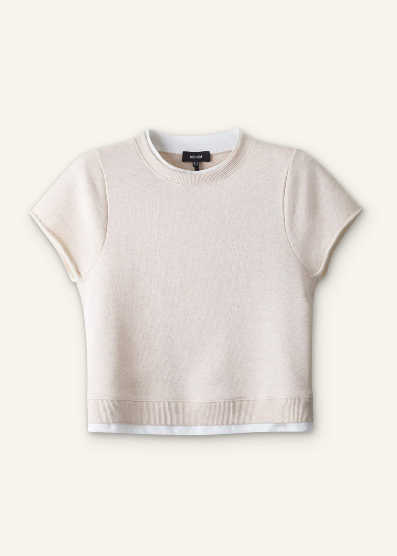 Layered Sweatshirt Tee 6