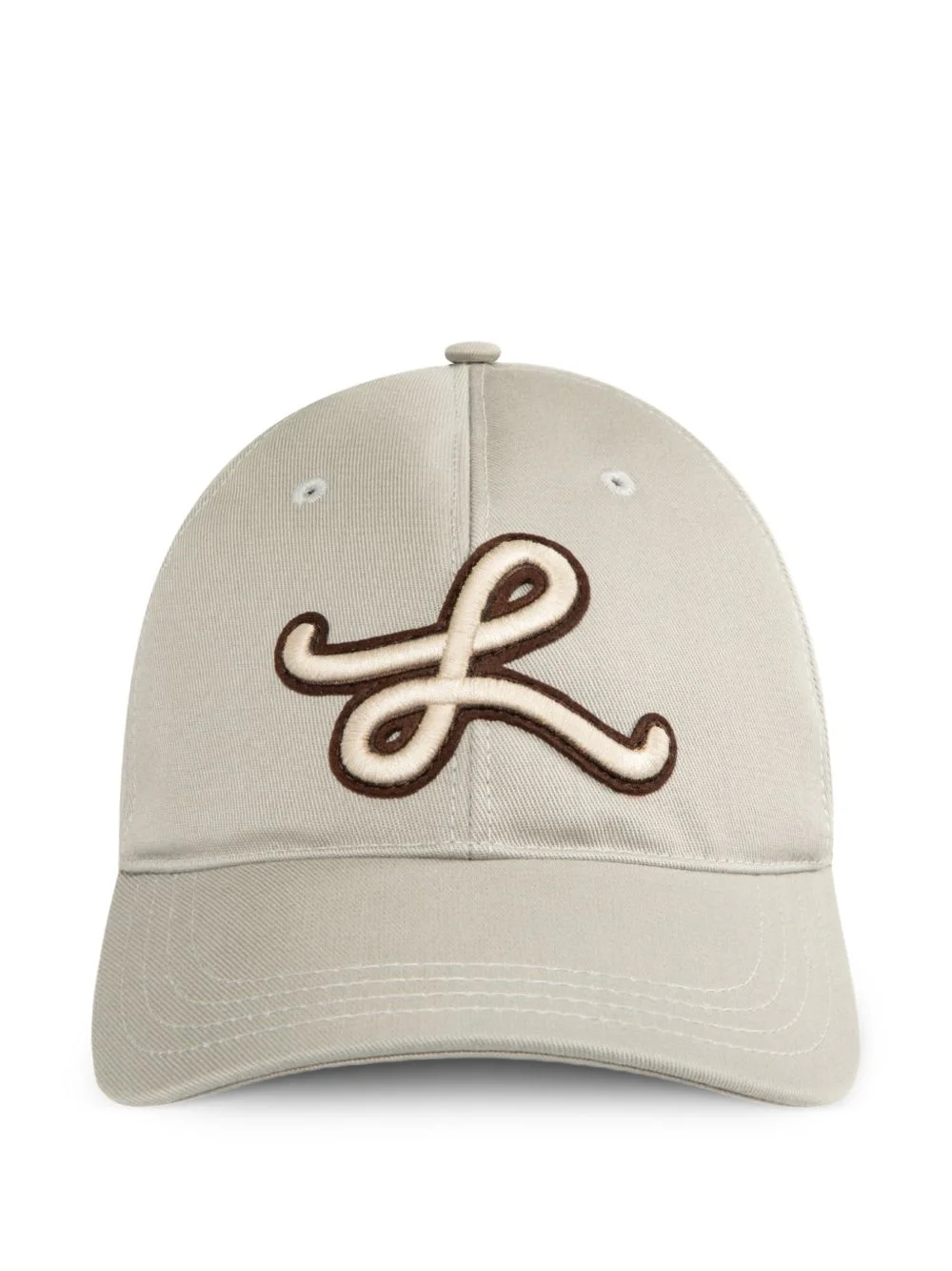 logo-patch baseball cap - 1