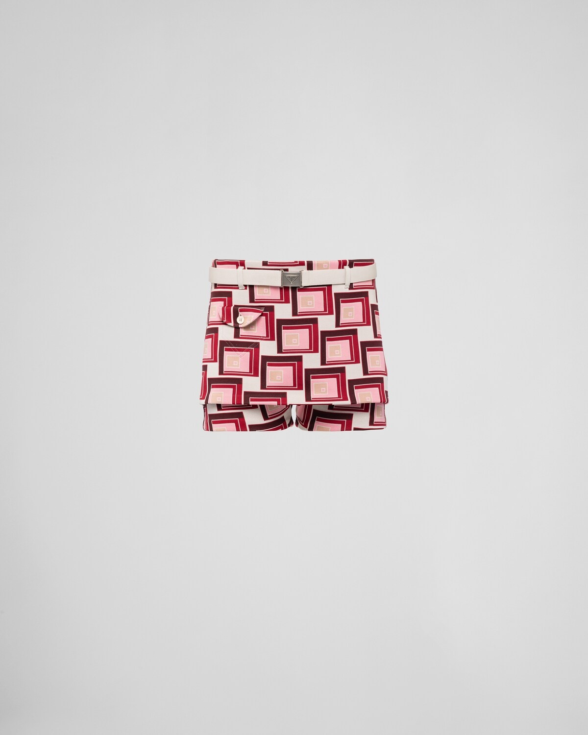 Jacquard knit shorts - 1