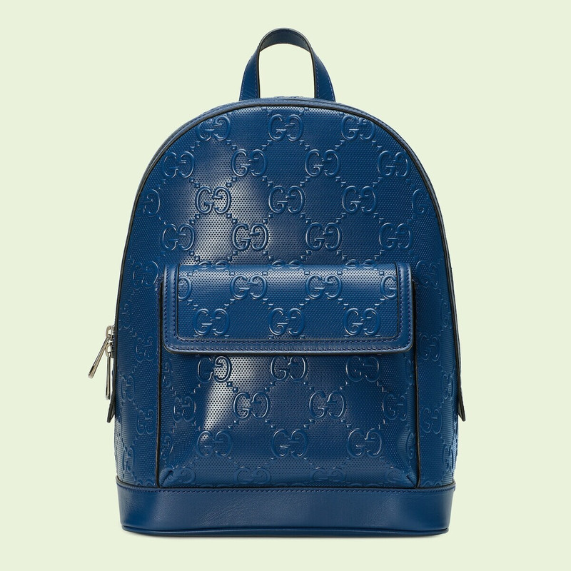 GG embossed backpack 1