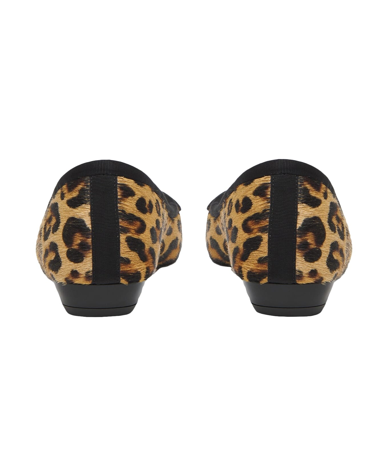 Armadillo Ballerinas In Leopard/black - 3