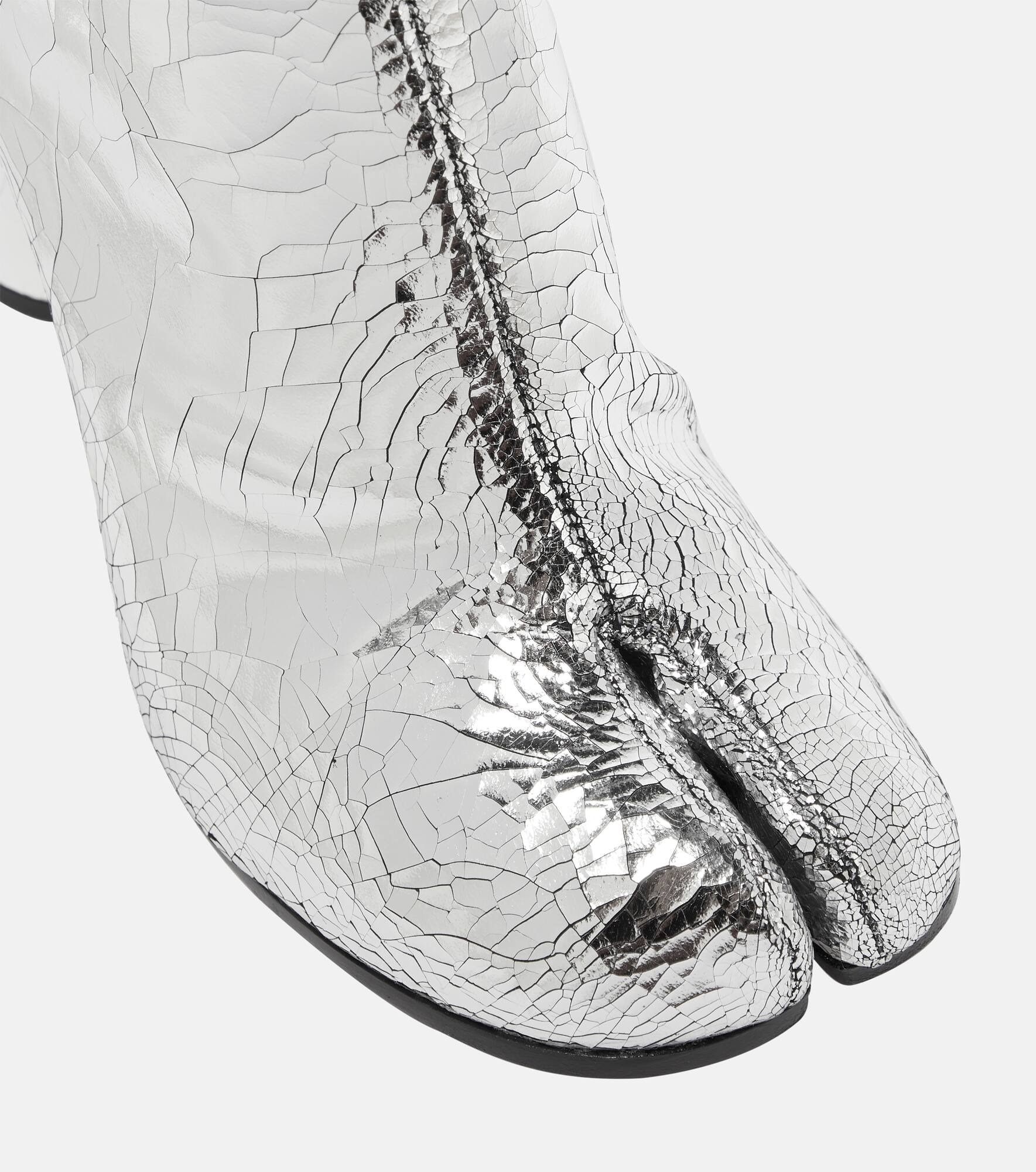 Tabi metallic leather ankle boot - 6