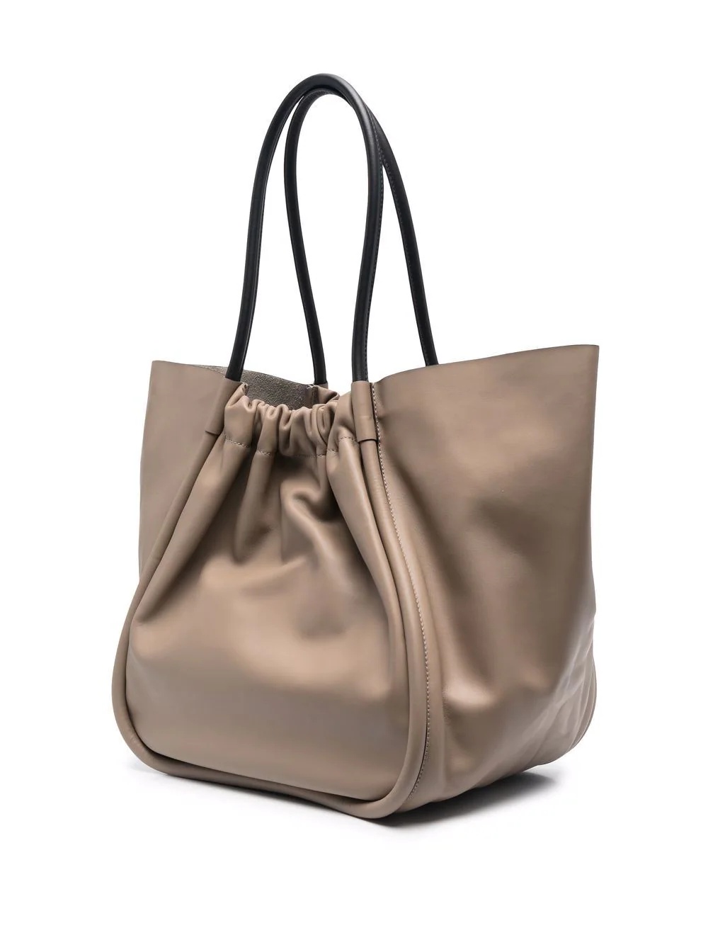 Ruched XL tote bag - 3