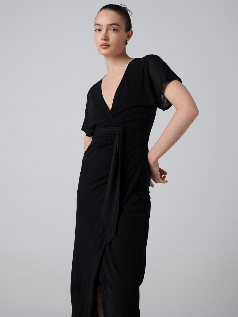 Paisley Wrap Dress 4