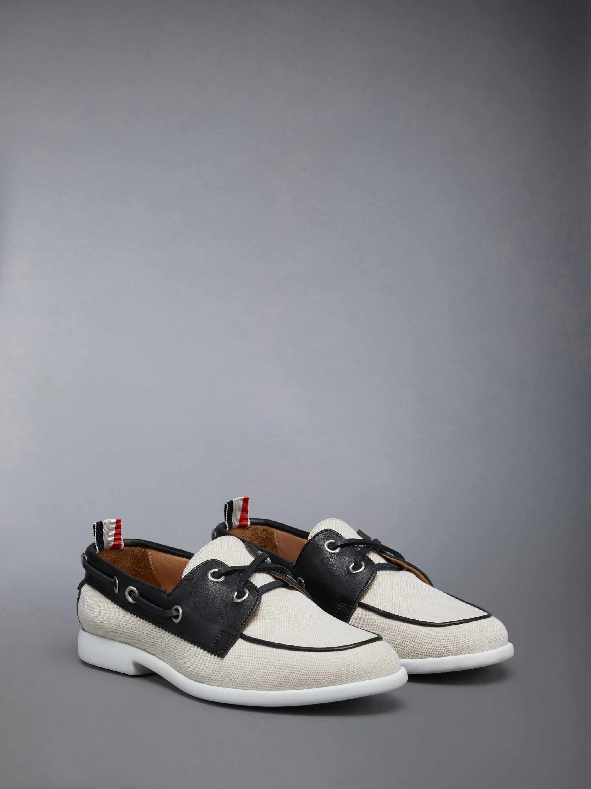 COTTON CANVAS BOAT SHOE - 2