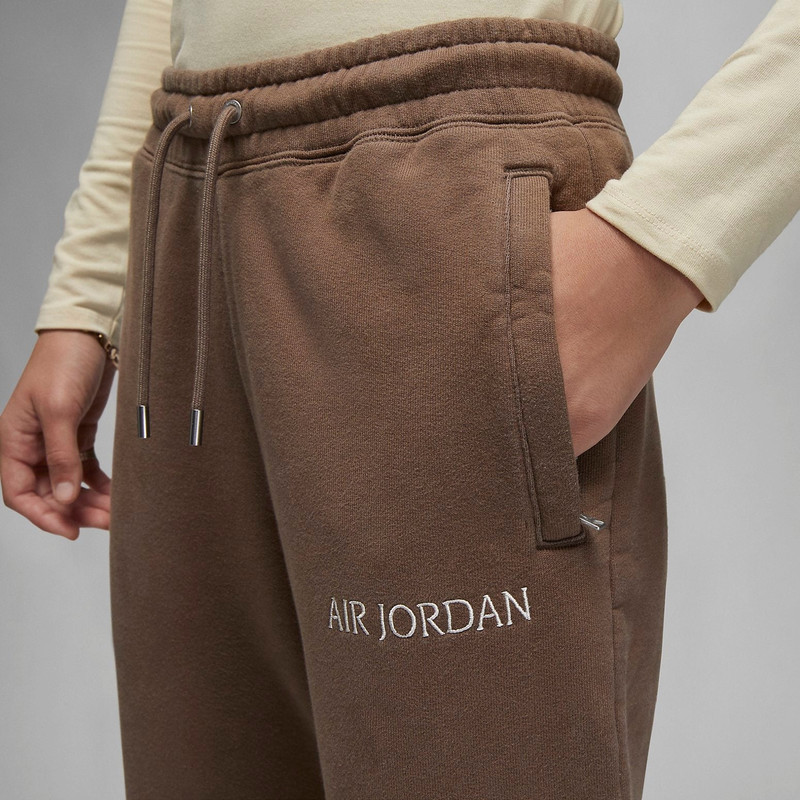 Jordan (WMNS) Air Jordan Wordmark Sweatpants 'Brown' DV6472-270 outlook