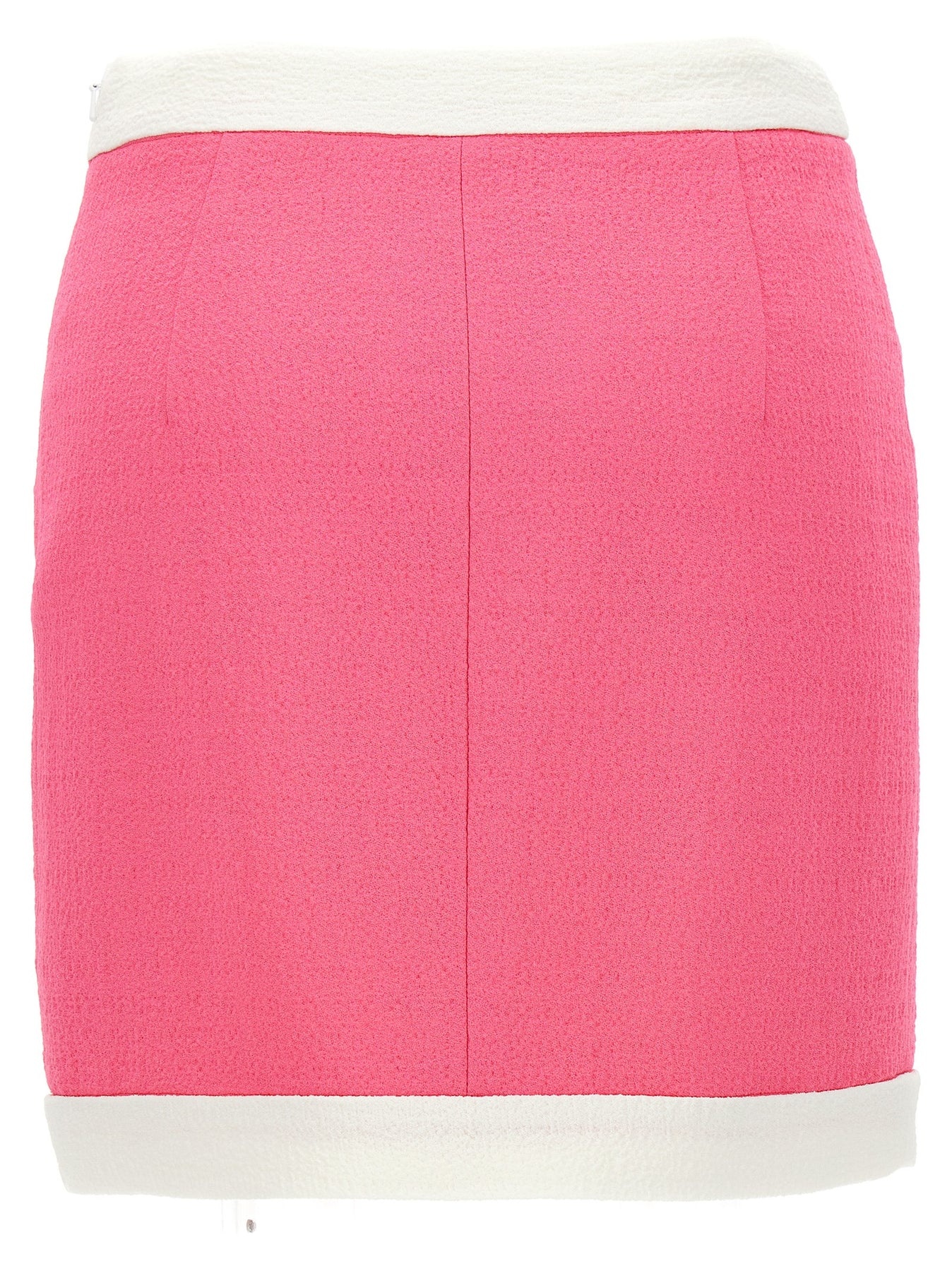 Heart Buttons Skirts Pink - 2