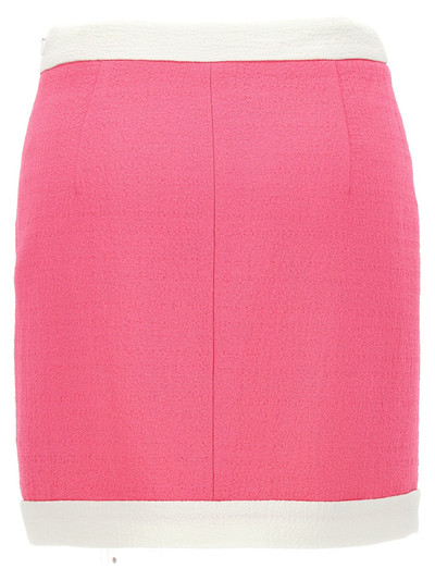 Moschino Heart Buttons Skirts Pink outlook