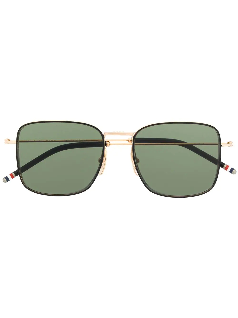 TBS117 oversized squared aviator sunglasses - 1