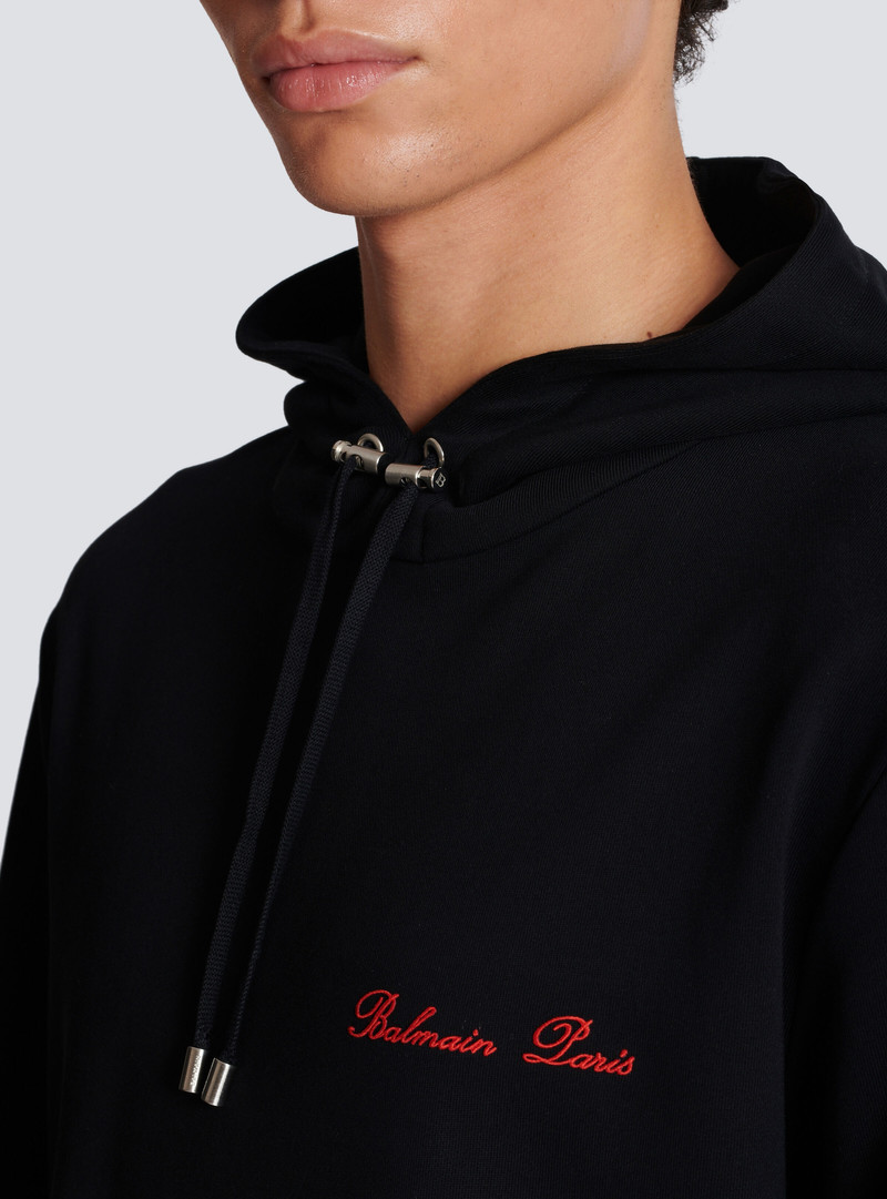 Balmain Signature hoodie 9