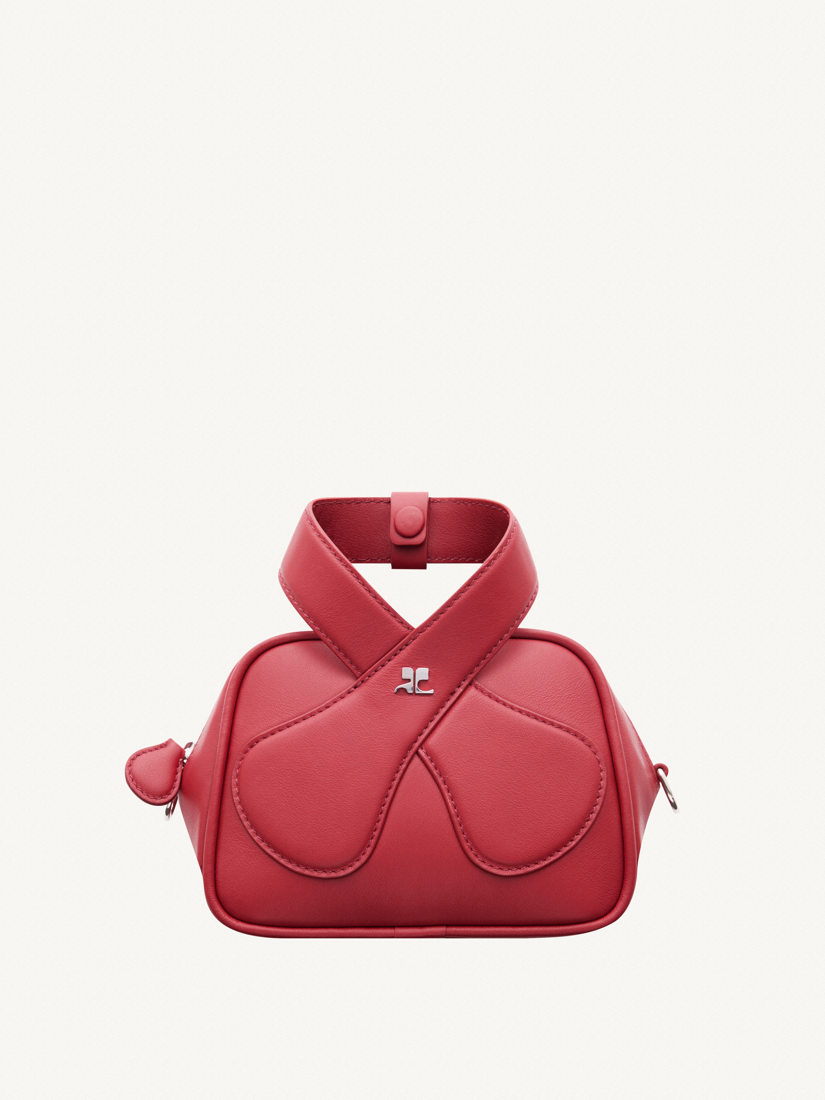 LOOP BAGUETTE LEATHER BAG - 1