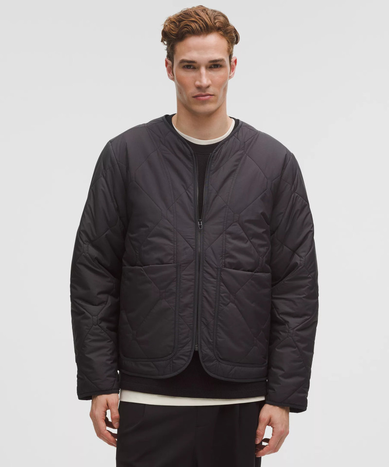 Diamond-Quilted Liner Jacket 1