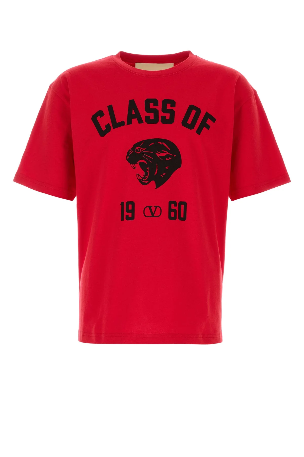 Red cotton t-shirt - 1