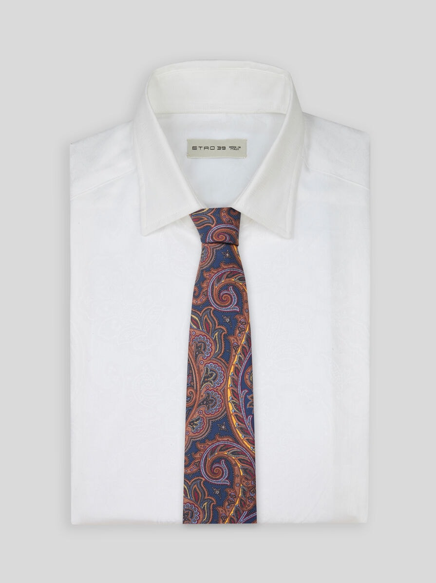 PRINTED SILK TIE - 2