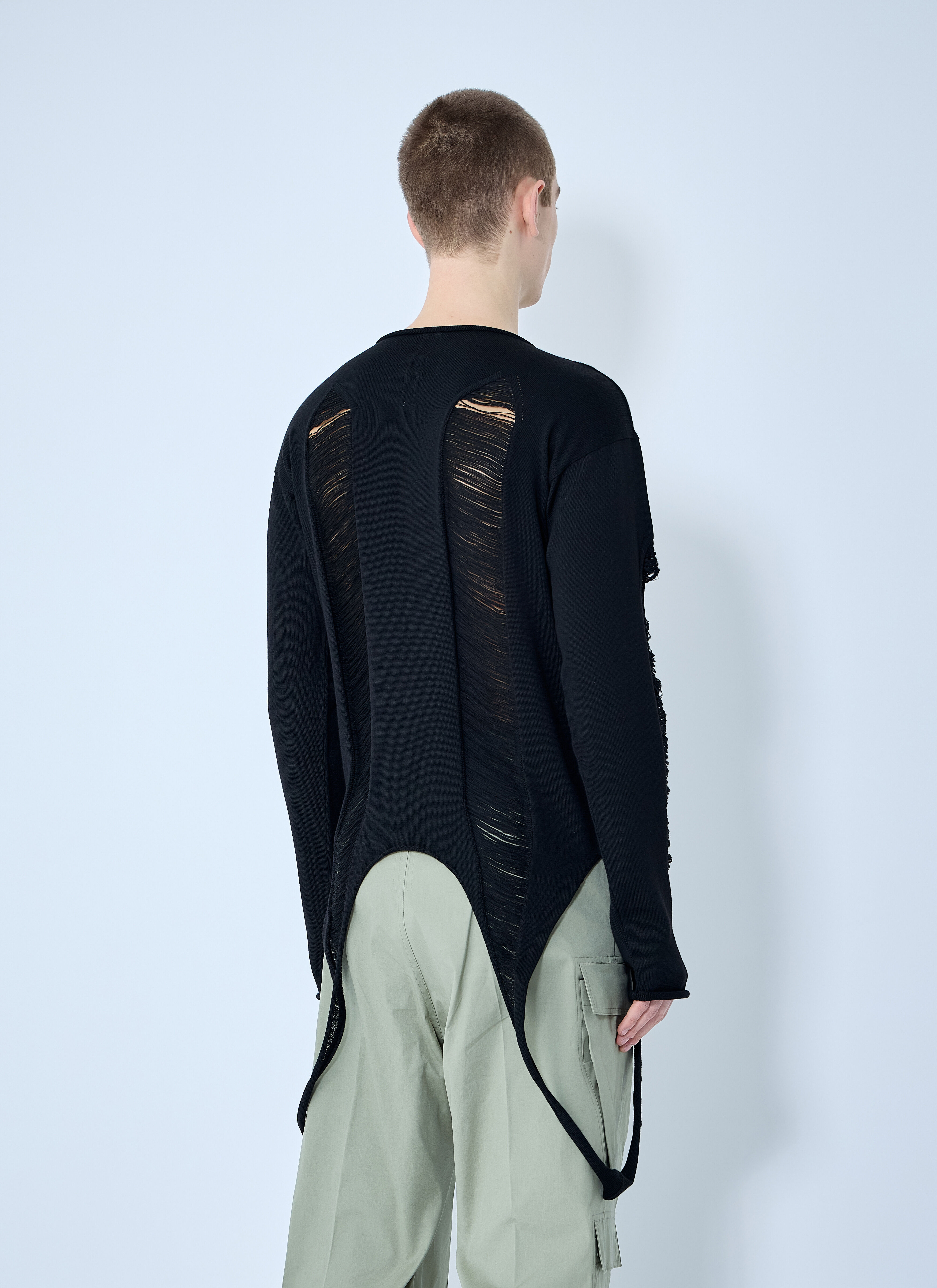 Laddered Sweater - 4