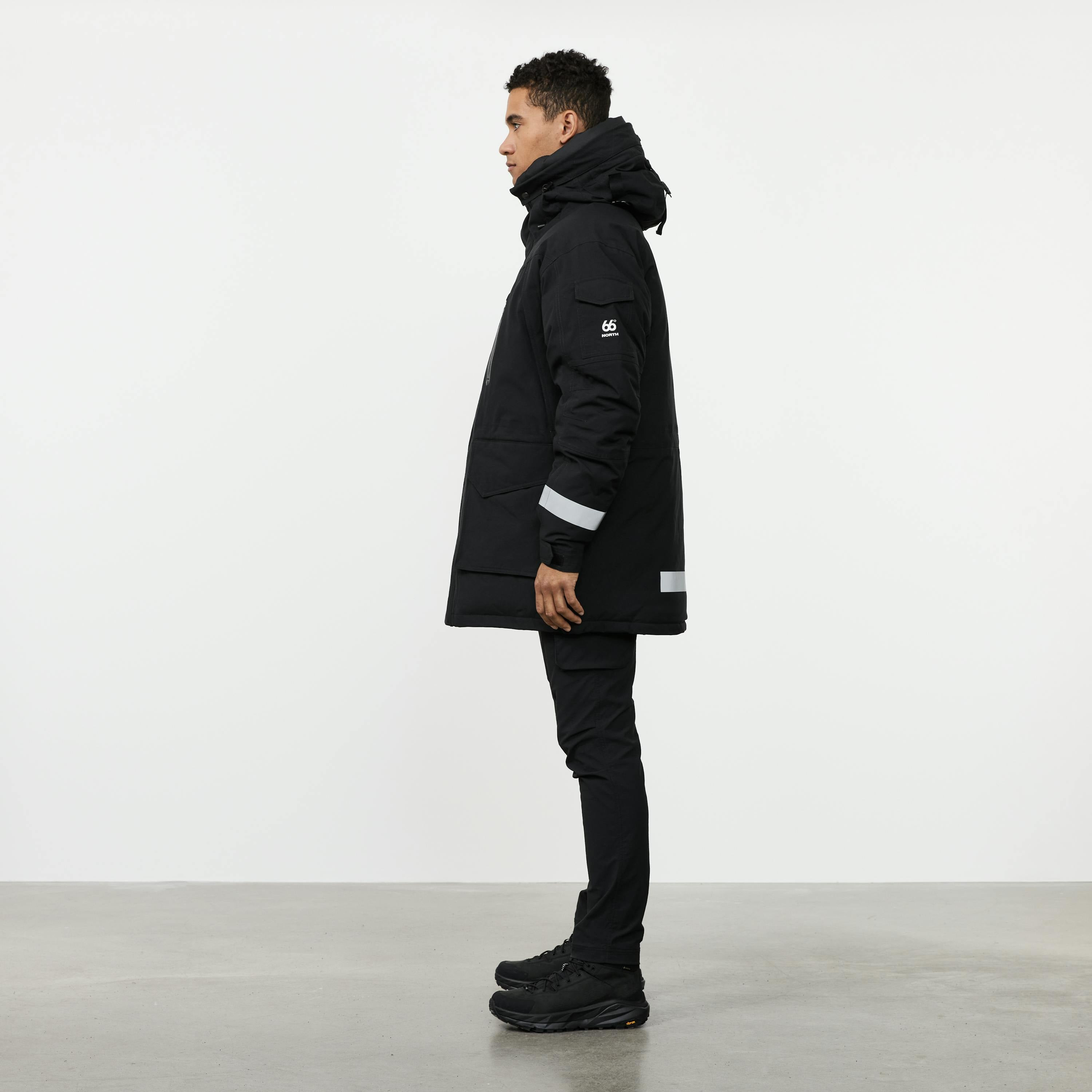 Jökla Arctic professional down parka with hood trim - 4