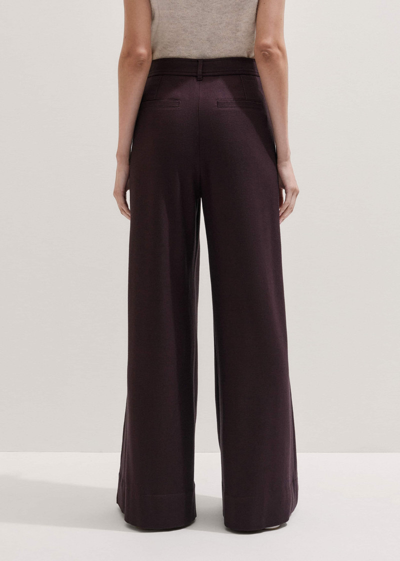 Pleat Wide Pant 6