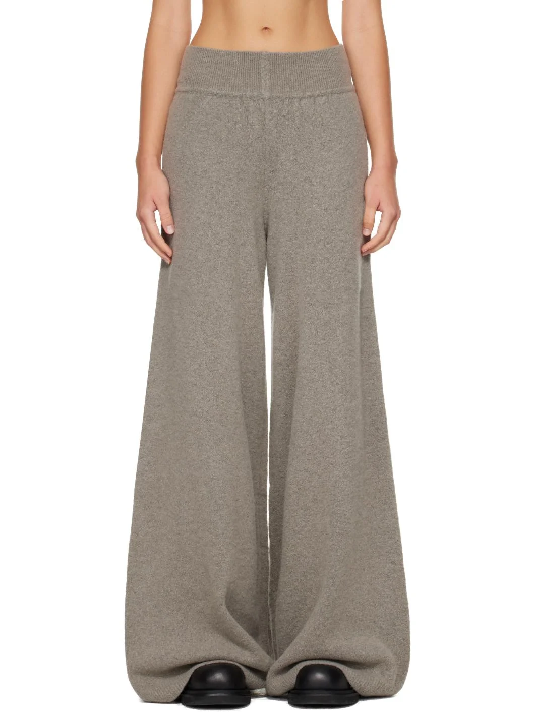 Gray Tower Loose Lounge Pants - 1