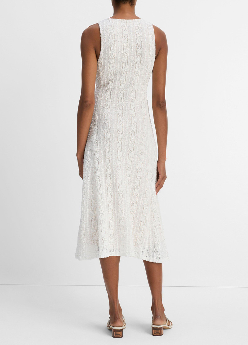 Vince Smocked Lace Dress outlook