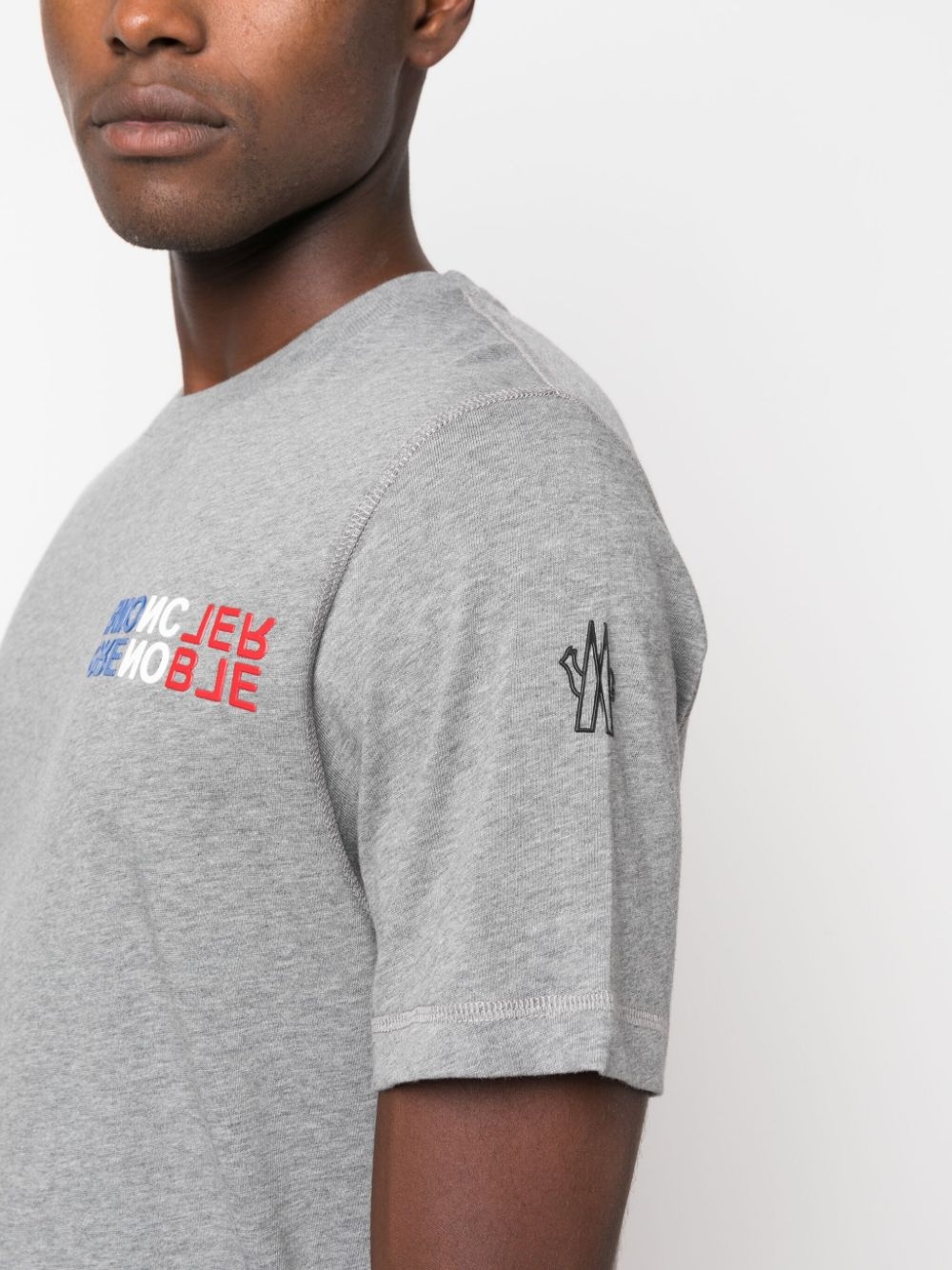 Mountain logo-print cotton T-Shirt - 5