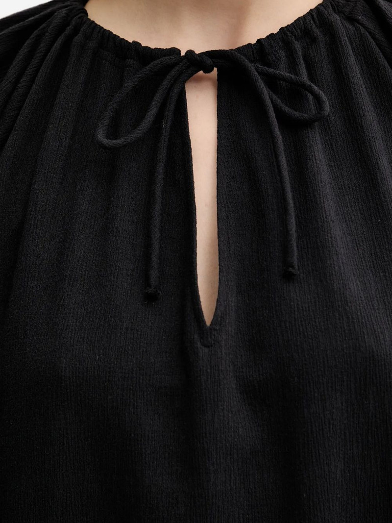 Samatera tie-detail midi dress 5