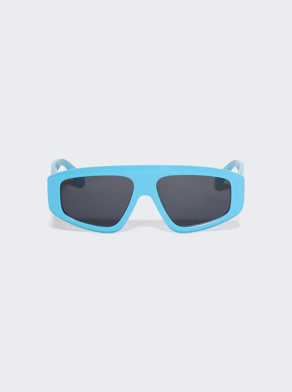 Aviator Mask Sunglasses Light Blue - 1