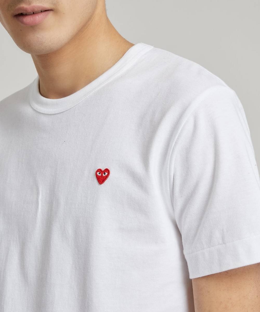 Small Heart Logo Patch T-Shirt - 5