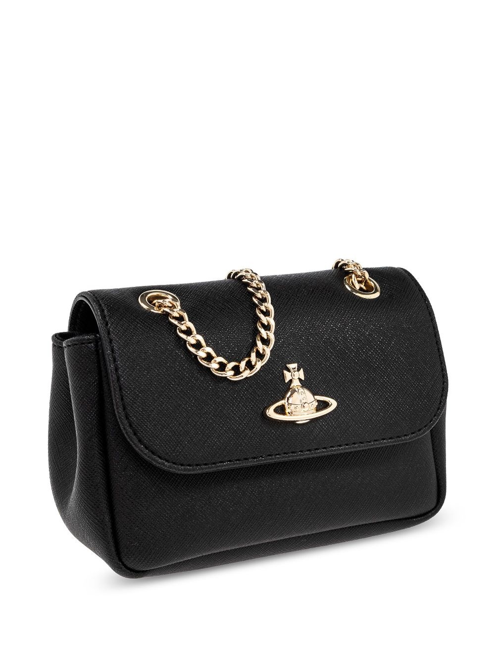 Orb-plaque shoulder bag - 4