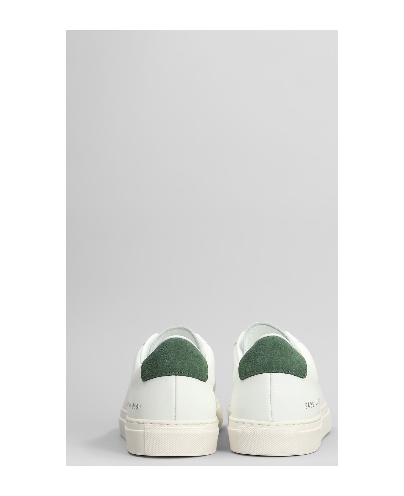 Tennis Classic Sneakers In White Leather - 4